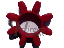 Spojka elastická 42/55 červená