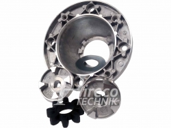 Spojka + príruba 1 + 100