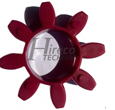 Spojka elastická 65/75 červená