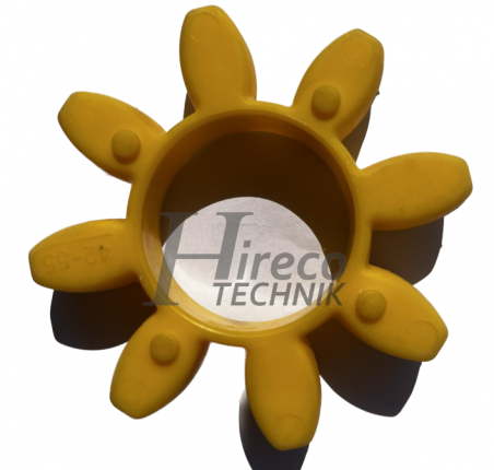 Pružný člen 42/55 žltý