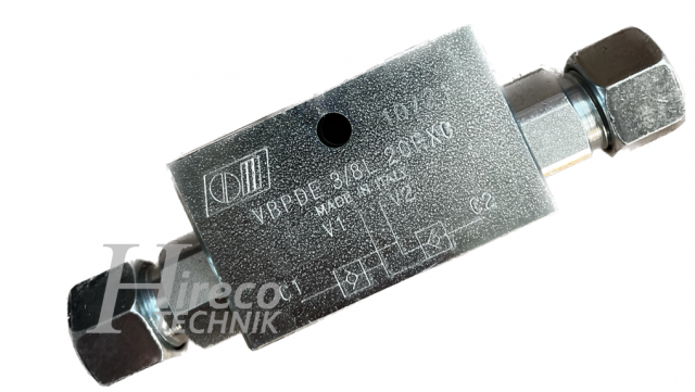 Zámok hydraulický VBPDE 3/8 L 2 CEXC