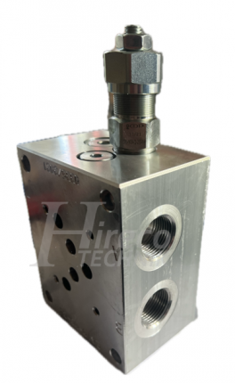 Blok oceľový CETOP 5 EA10-08-34-1-3-H