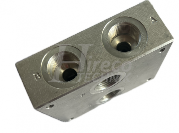 Blok oceľový CETOP 5 EA10-03-34