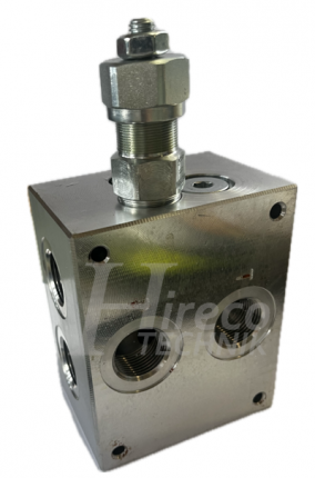 Blok oceľový CETOP 5 EA10-09-34-1-3-H