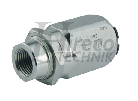 Škrtiaci ventil jednosmerný VRF 3/4"