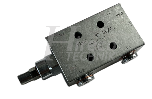Ventil brzdný jednostranný VBCD 3/8" SE/FL