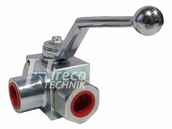 Guľový ventil trojcestný L RS 3 VIE 1/2